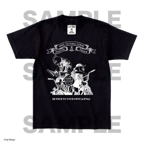Ya-man Trio S/S Tee　BLACK