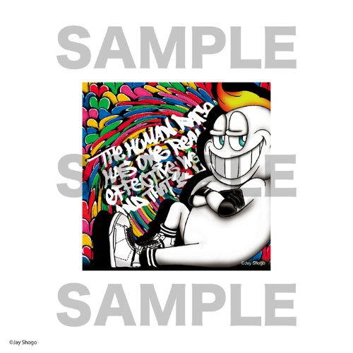 Grinning Ya-man Sticker