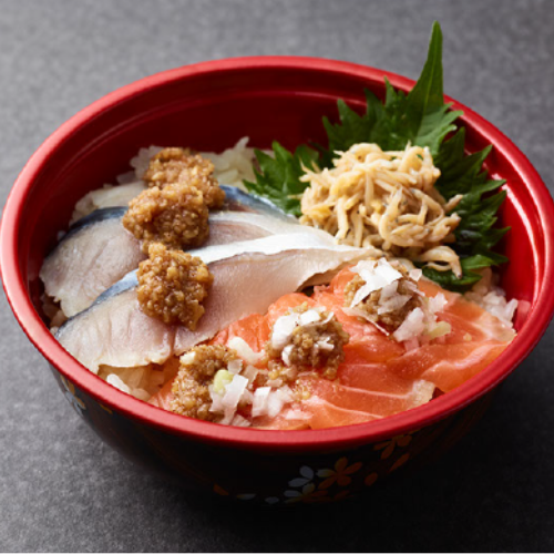 〈サンフィッシュ木野×ラボラトリー〉 三種海鮮丼